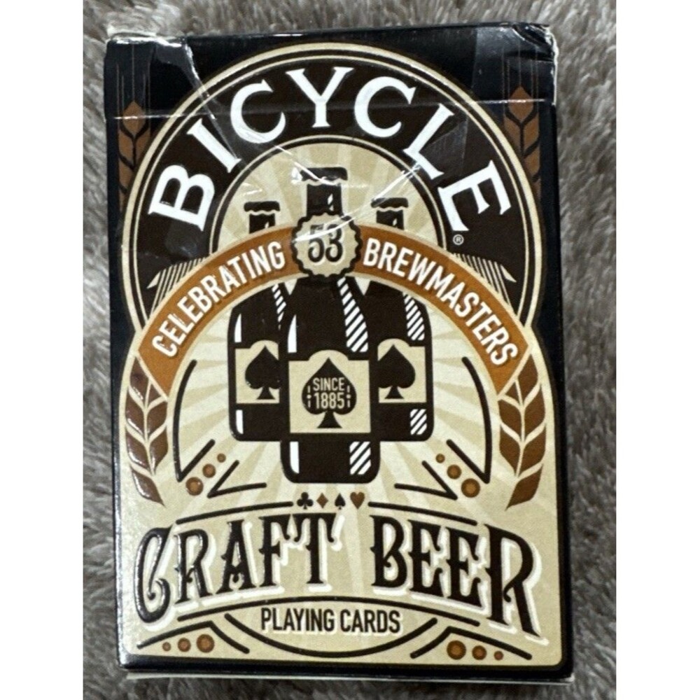 CRAFT BEER, 2015, BICYCLE PLAYING CARDS, SEALED!